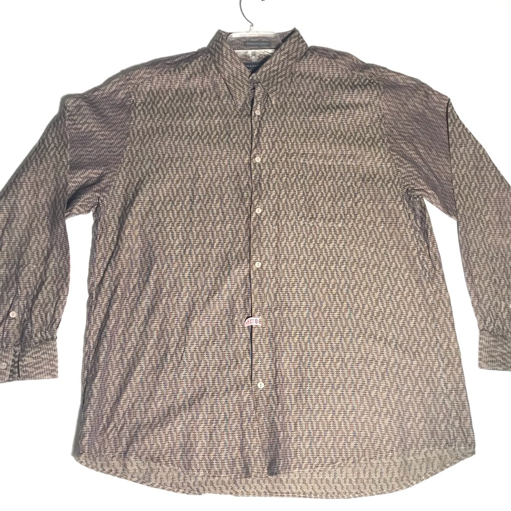 Vintage Jhane Barnes Shirt Graphic Japan Woven